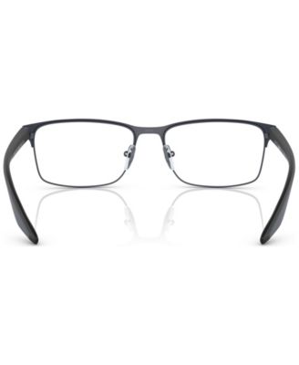 Men's Rectangle Eyeglasses, PS 50PV57-O