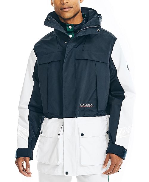 alfani Nautica Men's Water-Resistant Four-Pocket Competition Jacket Men's Fashion & Accessories