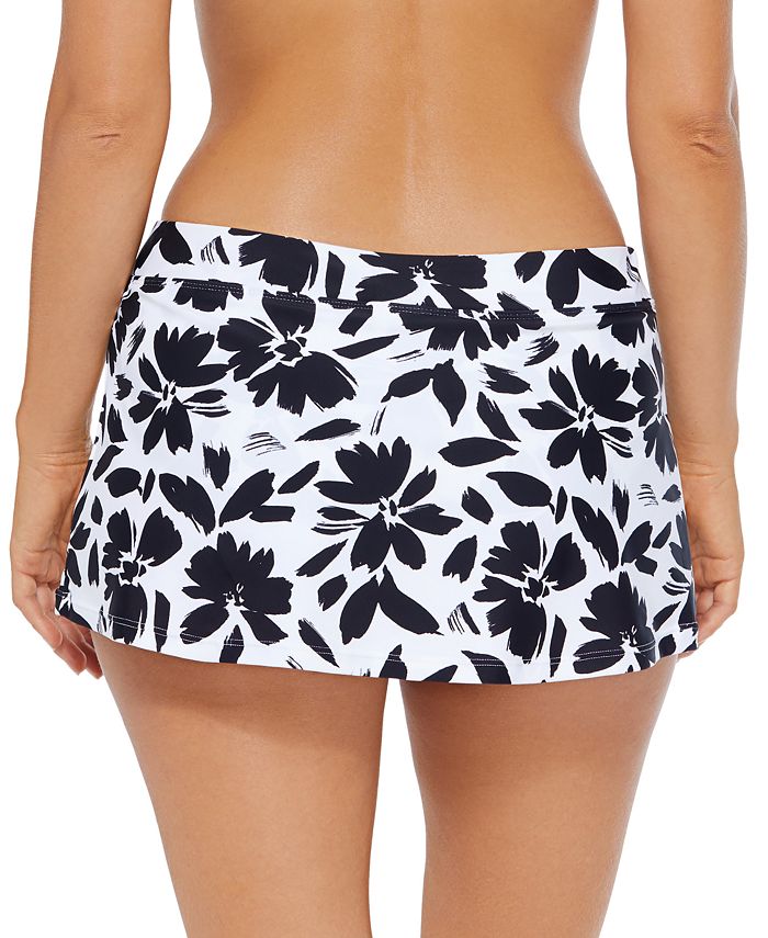 Island Escape Lux Printed Pull-On Swim Skirt, Created for Macy's - Macy's