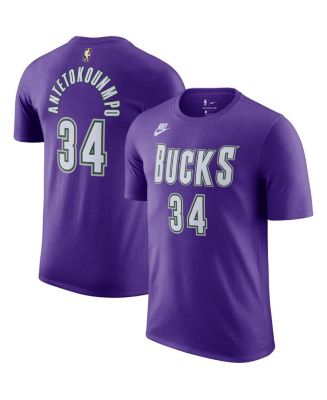 Nike Men's Giannis Antetokounmpo Purple Milwaukee Bucks 2022/23 Classic ...