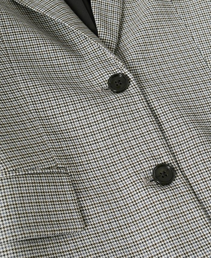 MANGO Women's Houndstooth Blazer Macy's