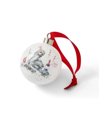 Holiday Spirits Bauble SLOTH