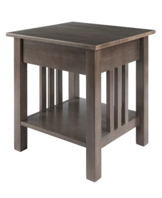 Stafford 22.05" Wood Accent Table