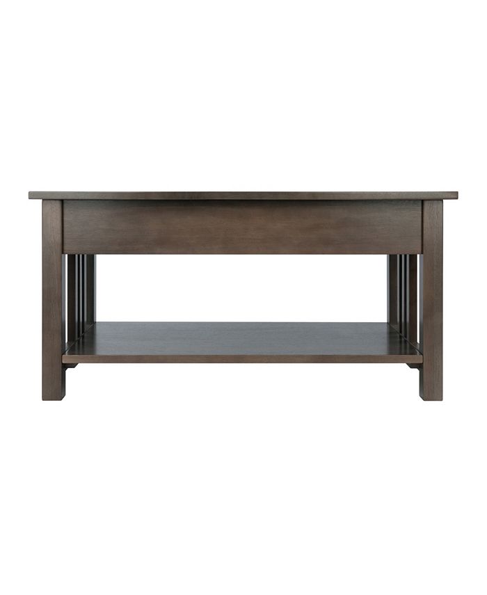 Winsome Wood mensola, Legno, Espresso, Small And Large