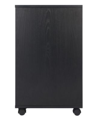 Halifax 26.3" Wood 2-Door 4-Drawer Wide Storage Cabinet