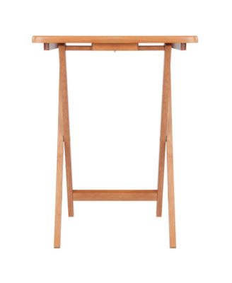 Sophia 5-Piece Wood Drop Leaf Top Snack Table Set