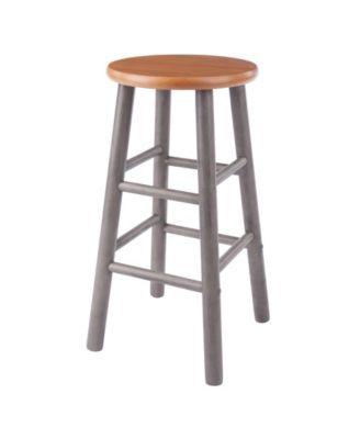 Huxton 2-Piece Wood Counter Stool Set