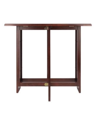 Clara 29.53" Wood Double Drop Leaf Dining Table