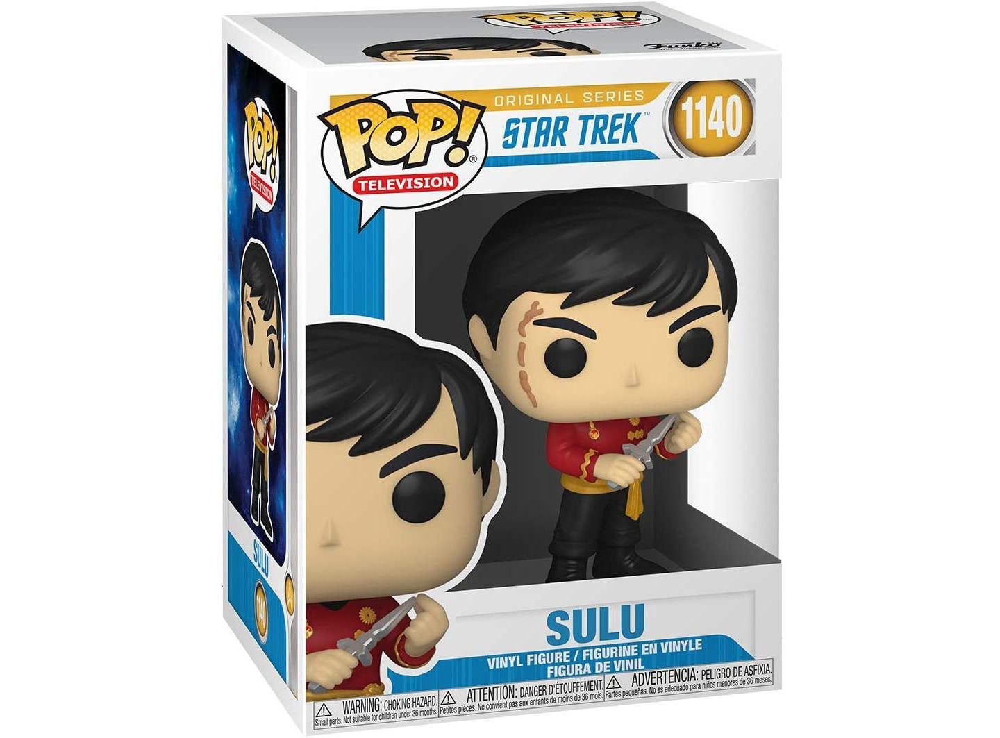 Виниловая фигурка Funko Pop! Star Trek Sulu в наряде Mirror Mirror, 3.75, цвет: Assorted Pre-Pack — фото 2