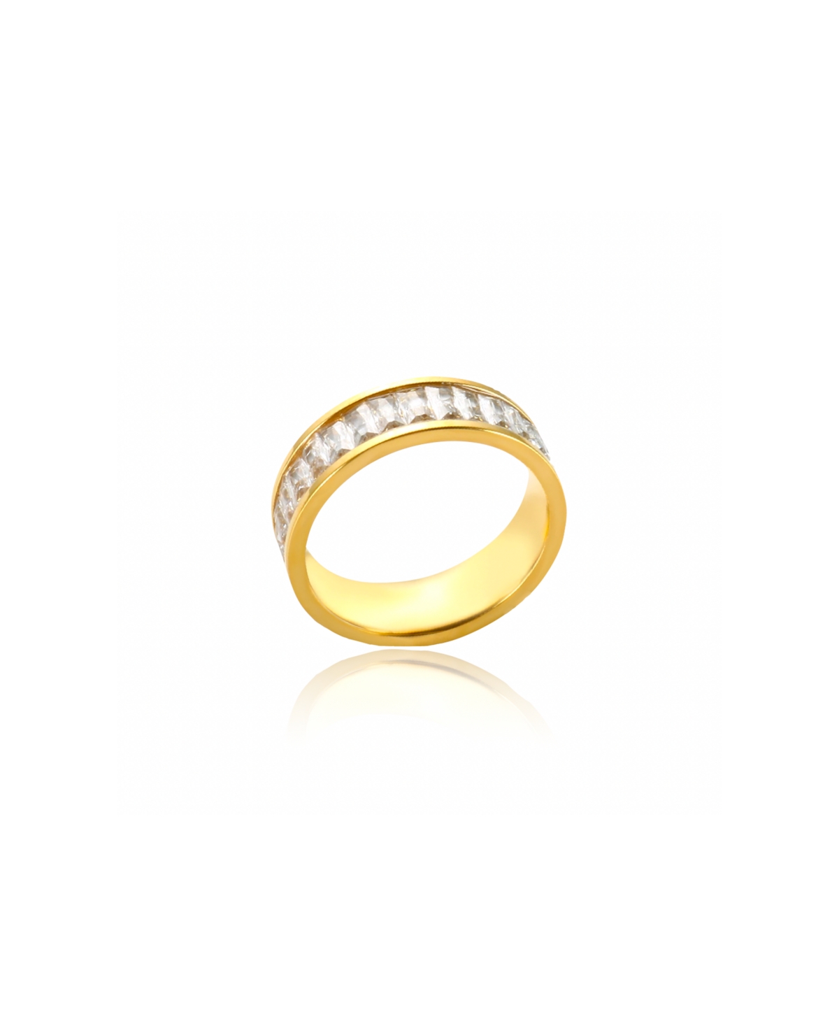 Ben Oni Lilline Baguette Ring In Gold