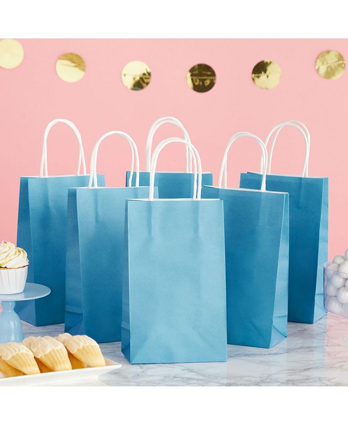 24 Boîtes Friandises Arc-en-Ciel BLUE PANDA - 15,7x8,9x9,1cm - Pour Anniversaire Enfants, Cadeaux