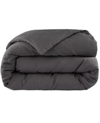 Bokser Home 100% French Linen Duvet Cover - Full/Queen