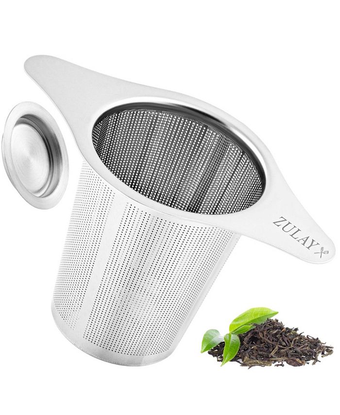 Zulay Kitchen 1 Piece Stainless Steel Tea Infuser Mesh Strainer Macy's