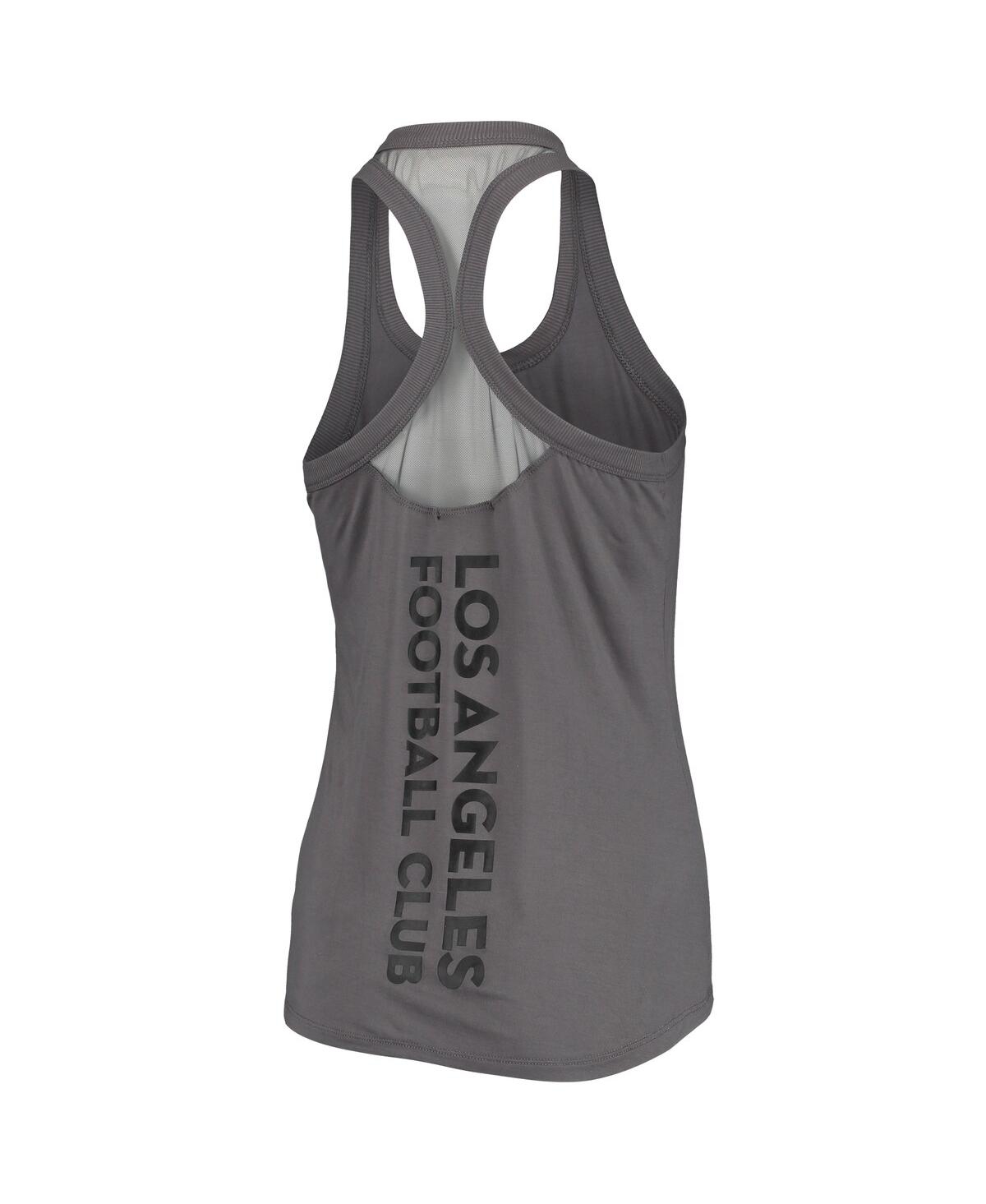 Shop The Wild Collective Women's  Gray Lafc Athleisure Tank Top