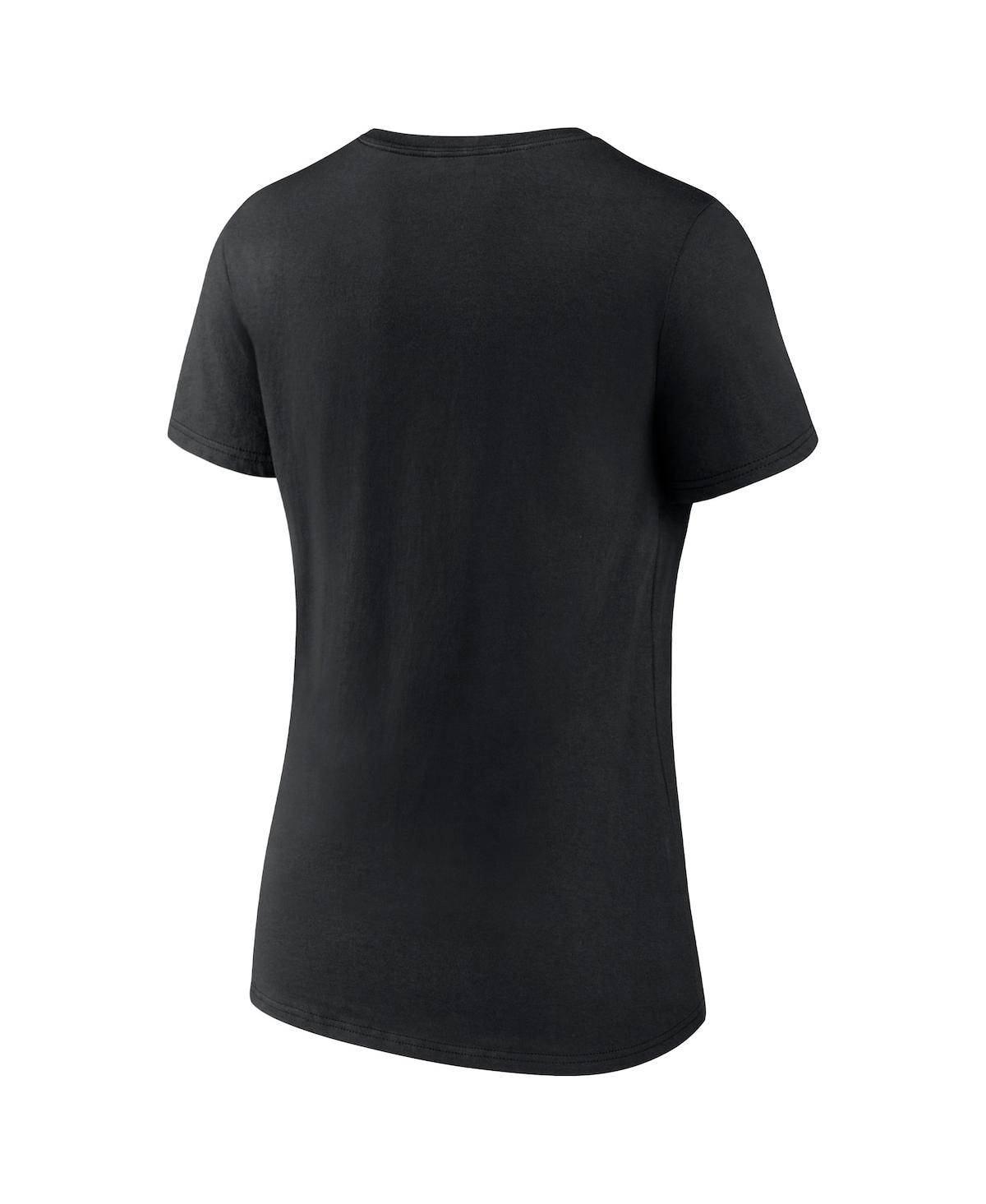Fanatics Branded Black Lafc 2022 Mls Western Conference Champions Locker Room V-neck T-shirt In Black