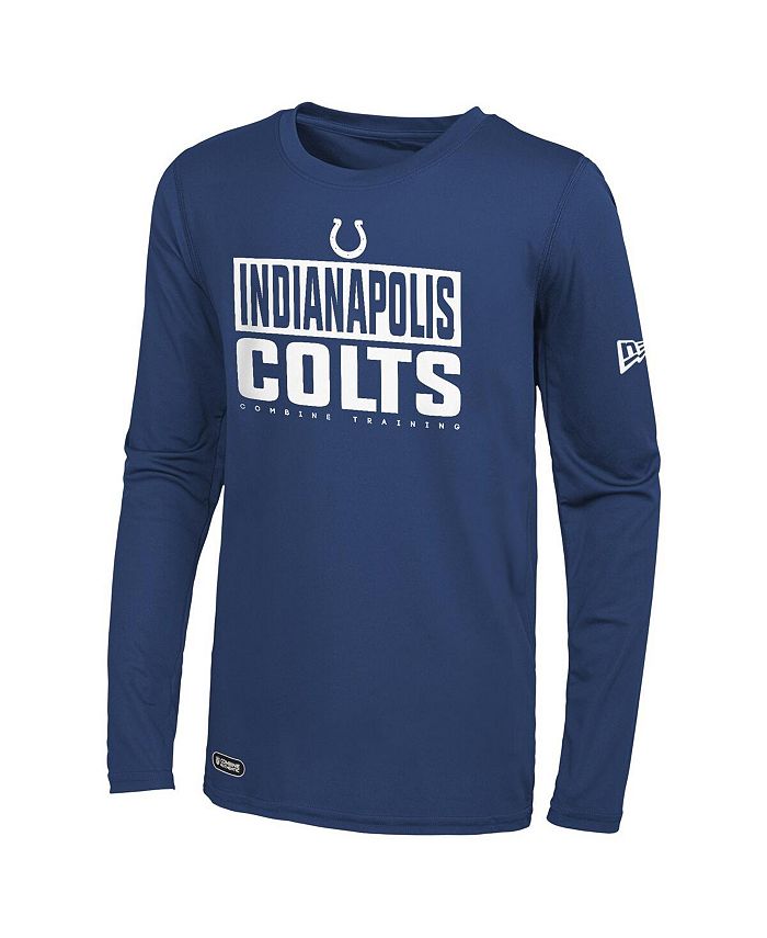 New Era Men's Royal Indianapolis Colts Combine Authentic Offsides Long
