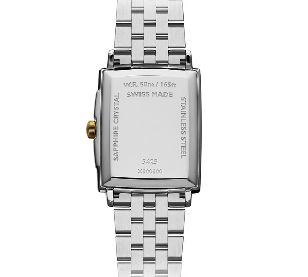 Shop Raymond Weil Women's Swiss Toccata Diamond (1/20 Ct. T.w.) Two-tone Stainless Steel Bracelet Watch 37x30mm In White