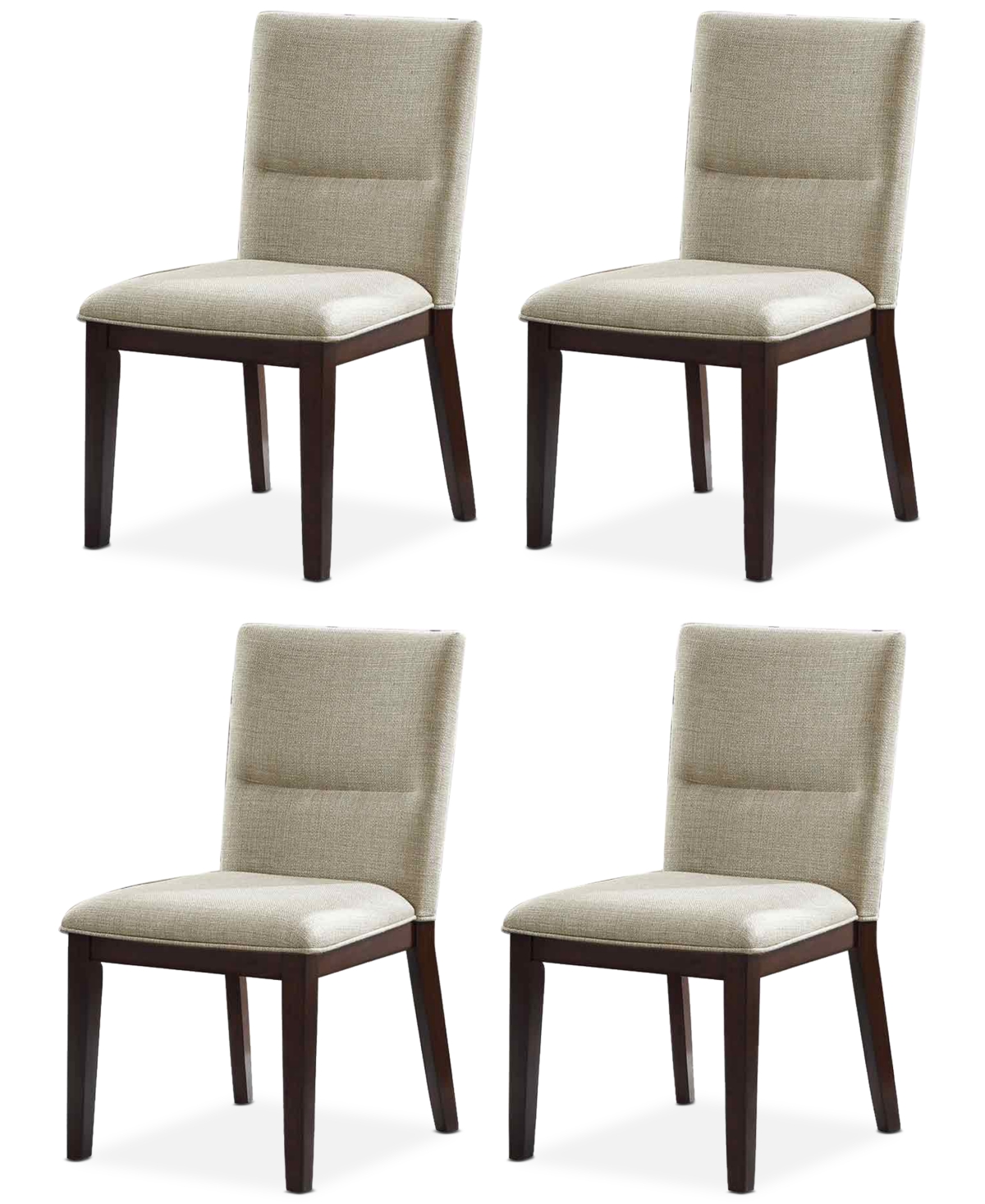 Furniture Amy Grey Dining Chair, 4-pc. Set (4 Side Chairs)