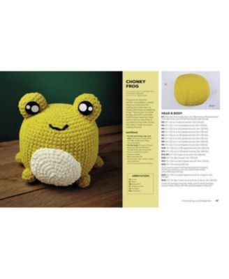 Chonky Amigurumi- How to Crochet Amazing Critters Creatures with Chunky Yarn by Sarah Csiacsek