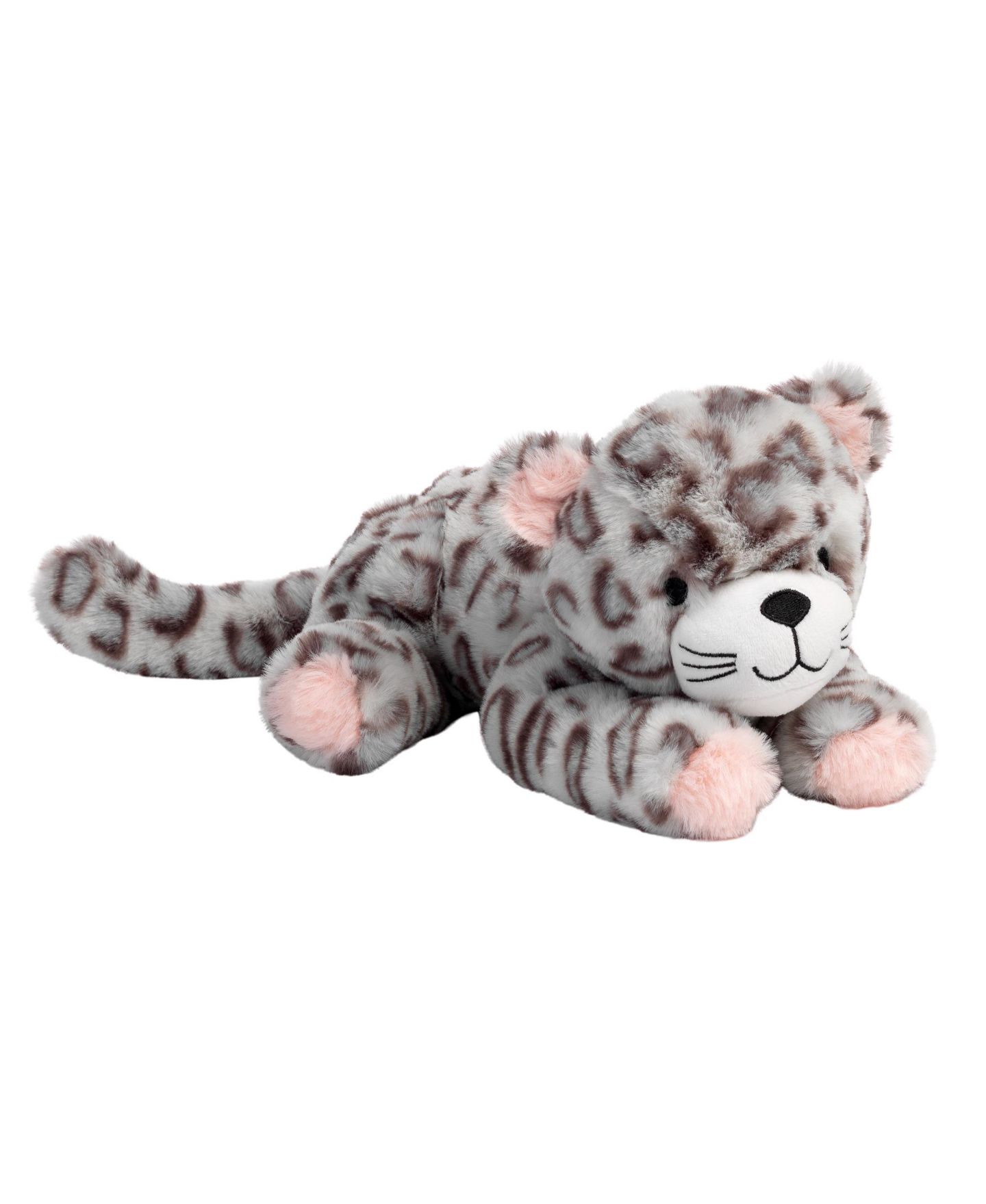Детская мягкая игрушка Lambs & Ivy Cleo Leopard 17" Stuffed Animal, цвет: Розовый — фото 1