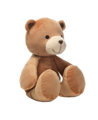 Animal Alphabet Plush Brown Bear Stuffed Animal Toy