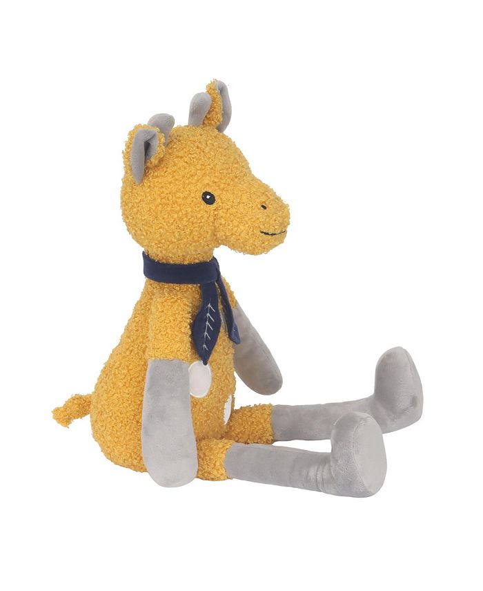 Lambs & Ivy Signature Yellow Giraffe Plush Stuffed Animal Toy Shadow