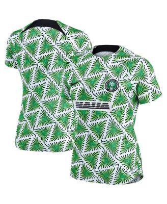 Women's Green Nigeria National Team 2022 Pre-Match Top