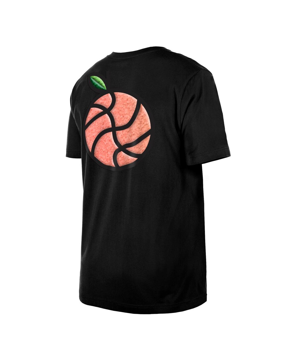 Shop New Era Men's  Black Atlanta Hawks 2022/23 City Edition Elite Pack T-shirt