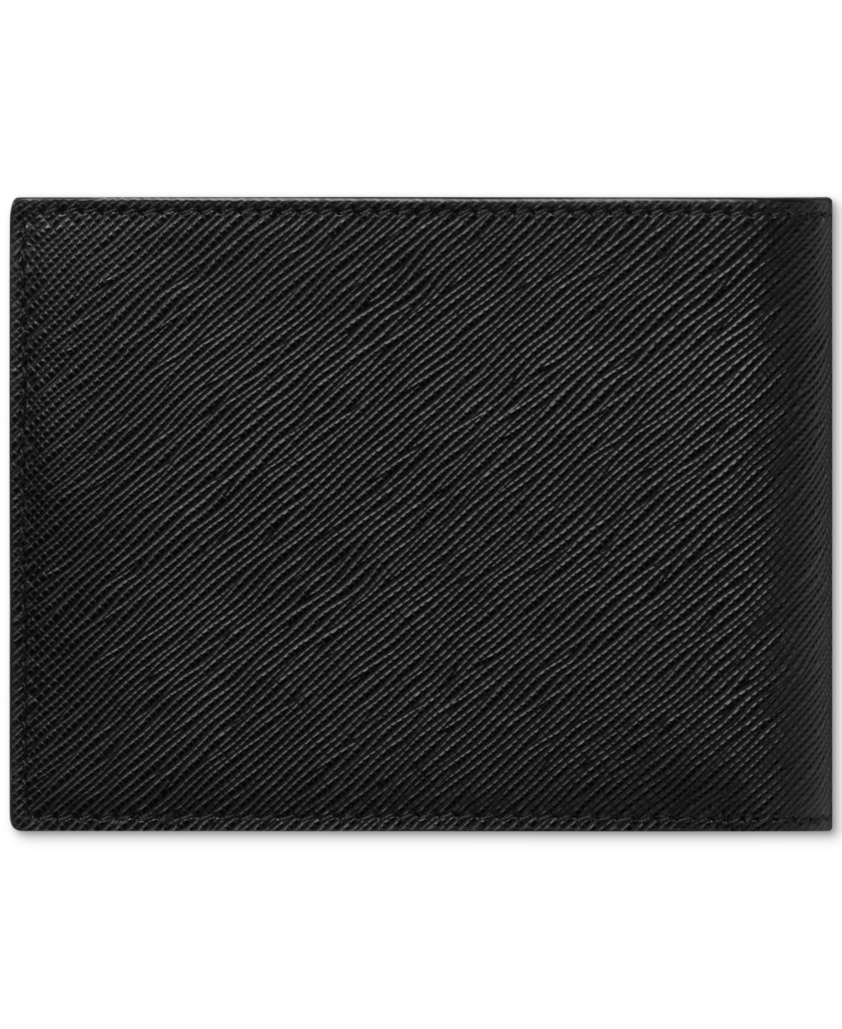 Shop Montblanc Sartorial Leather Wallet In Black