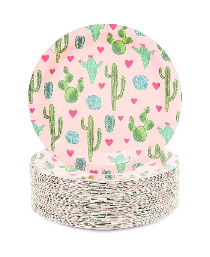 Big Dot Of Happiness Prickly Cactus Party - Paper Straw Decor - Fiesta  Striped Decor Straws - 24 Ct