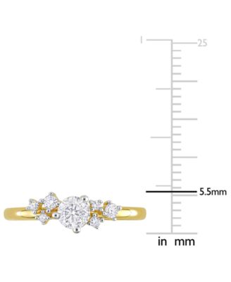 Diamond Engagement Ring (1/2 ct. t.w.) in 14k Gold
