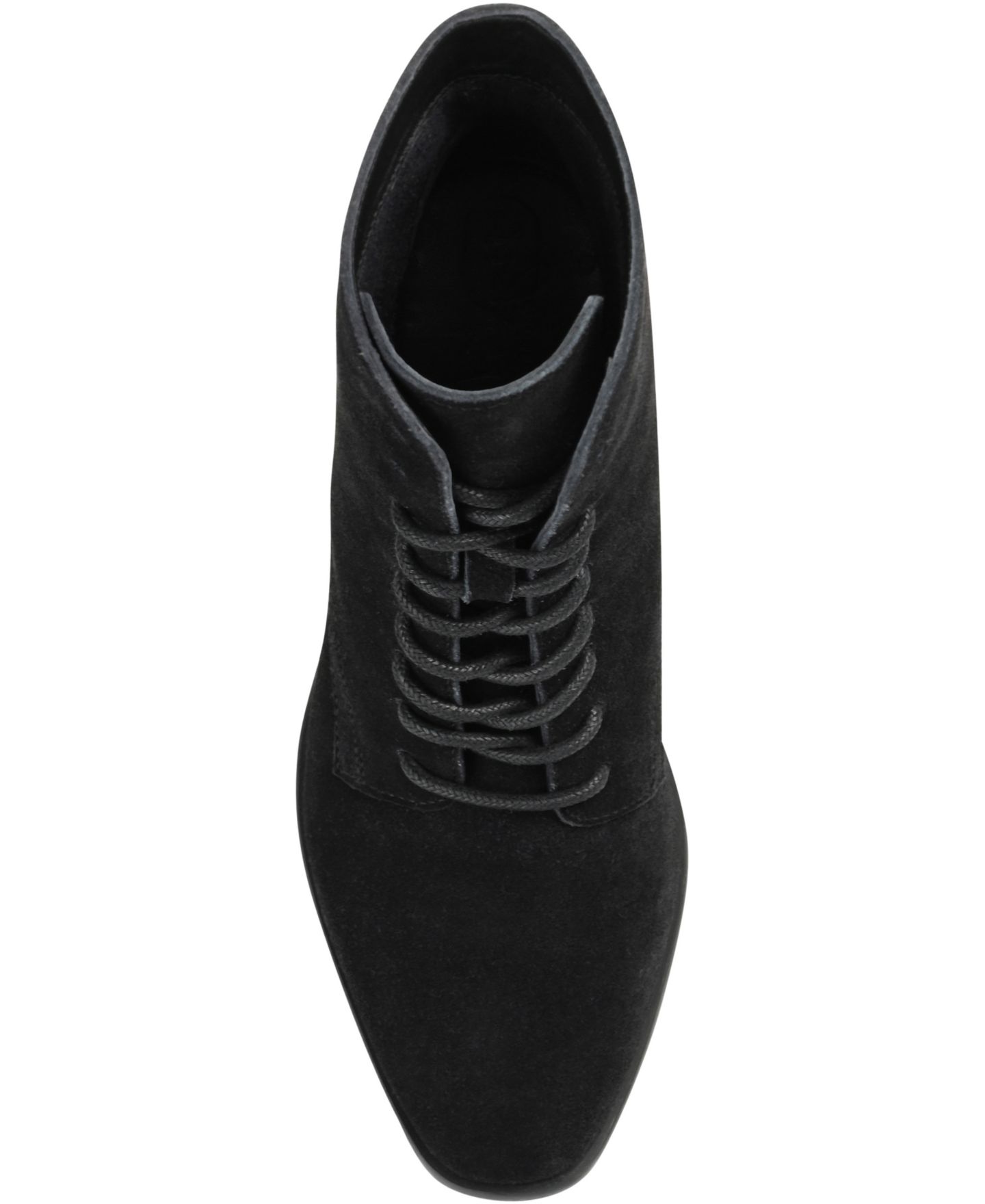 Женские ботинки Journee Signature Edda Block Heel Lace Up, цвет: Чёрный — фото 4