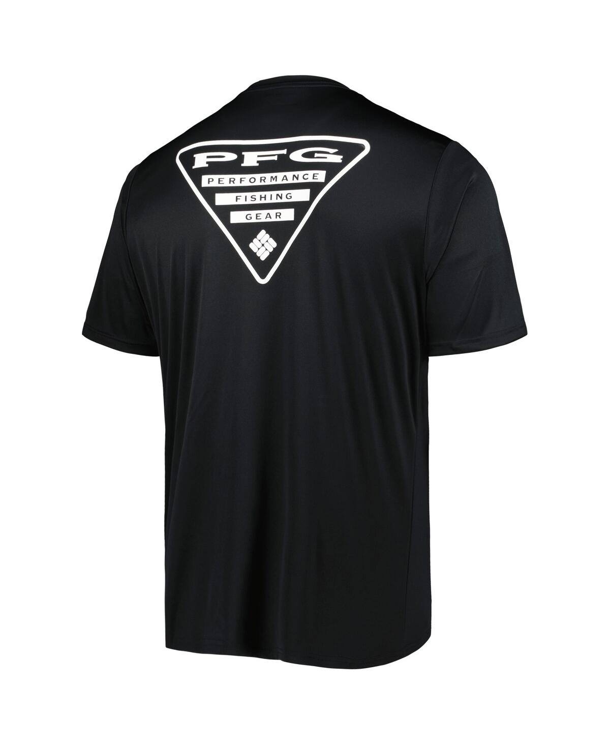 Shop Columbia Men's  Black Lafc Terminal Tackle Omni-shade T-shirt