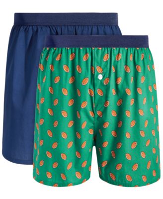 Club Room - Men's 2pk. Football Boxer Shorts