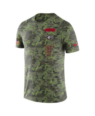 Men's Camo Georgia Bulldogs Military-Inspired T-shirt