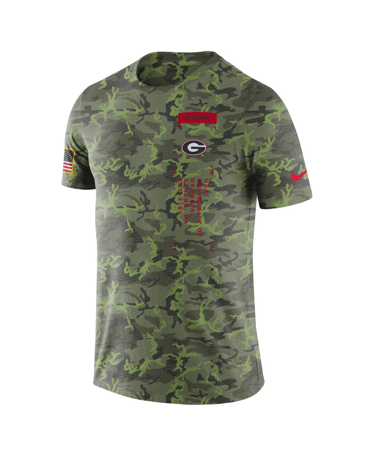 Men's NikeGeorgia Bulldogs Military-Inspired T-shirt - Camo