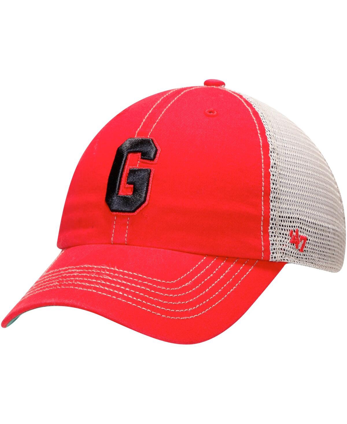 47 Brand Men's '47 Red Georgia Bulldogs Vintage-like G Trawler Trucker Adjustable Hat
