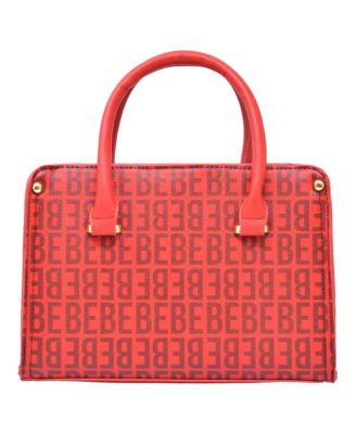 bebe Womens James Satchel Bag 20790₽