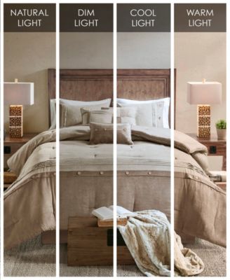 Boone Microsuede 7-Pc. Comforter Set, California King