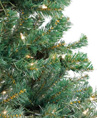 Acacia Pre-lit Christmas Tree with 300 Clear Incandescent or Multicolor Lights, 6'