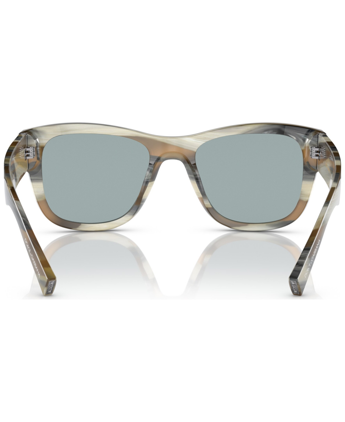 Shop Dolce & Gabbana Men's Sunglasses, Dg433852-x In Gray Horn