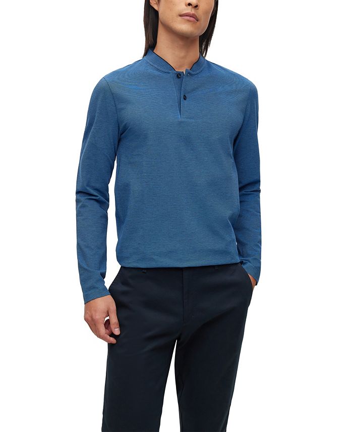 Collarless dress sale shirt macy's