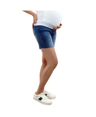 Maternity Bermuda Shorts with Belly Band
