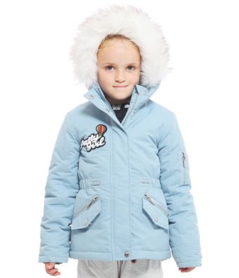 Girls Parka Jacket with Insulated Hood