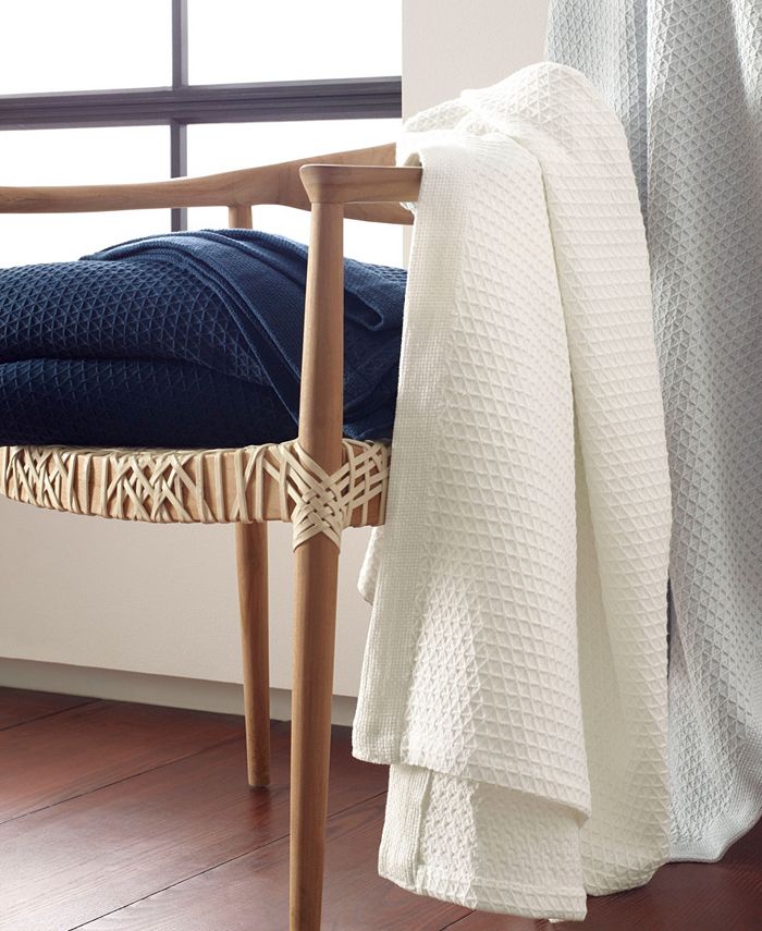 Nautica Baird Cotton Dobby Blanket, Twin & Reviews Blankets & Throws