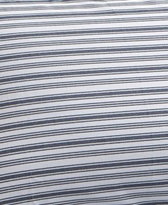 Coleridge Stripe Cotton Percale 4-Piece Sheet Set, King
