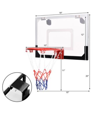 Over-The-Door Mini Basketball Hoop