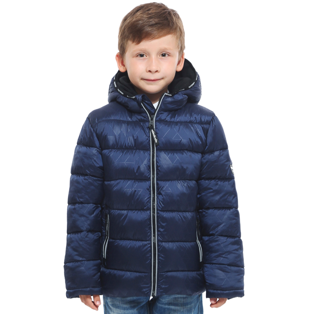 Little and Big Boys' Heavyweight Puffer Jacket Coat - Amber Orange