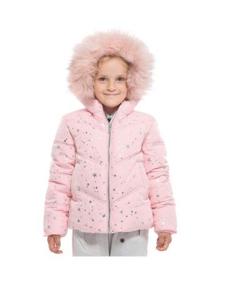 Little and Big Girls' Heavyweight Puffer Jacket Bubble Coat