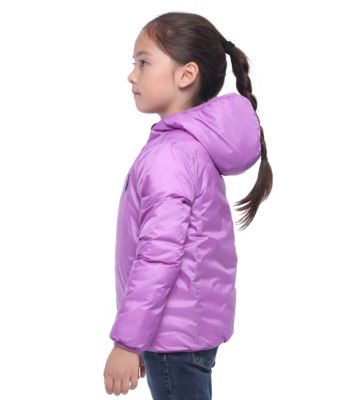 Girls Reversible Lightweight Puffer Jacket